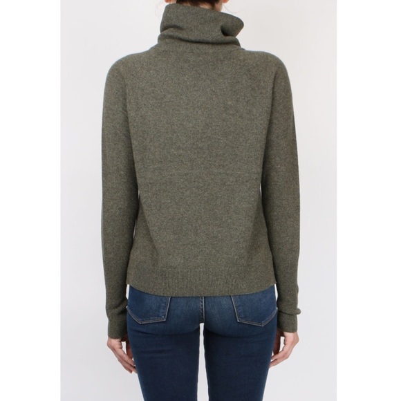 Veronica Beard 100% Cashmere Funnel Neck Sweater - Picture 3 of 11